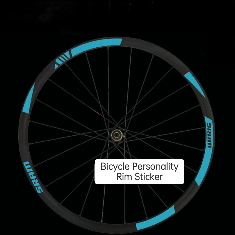bike tyre rim stickers