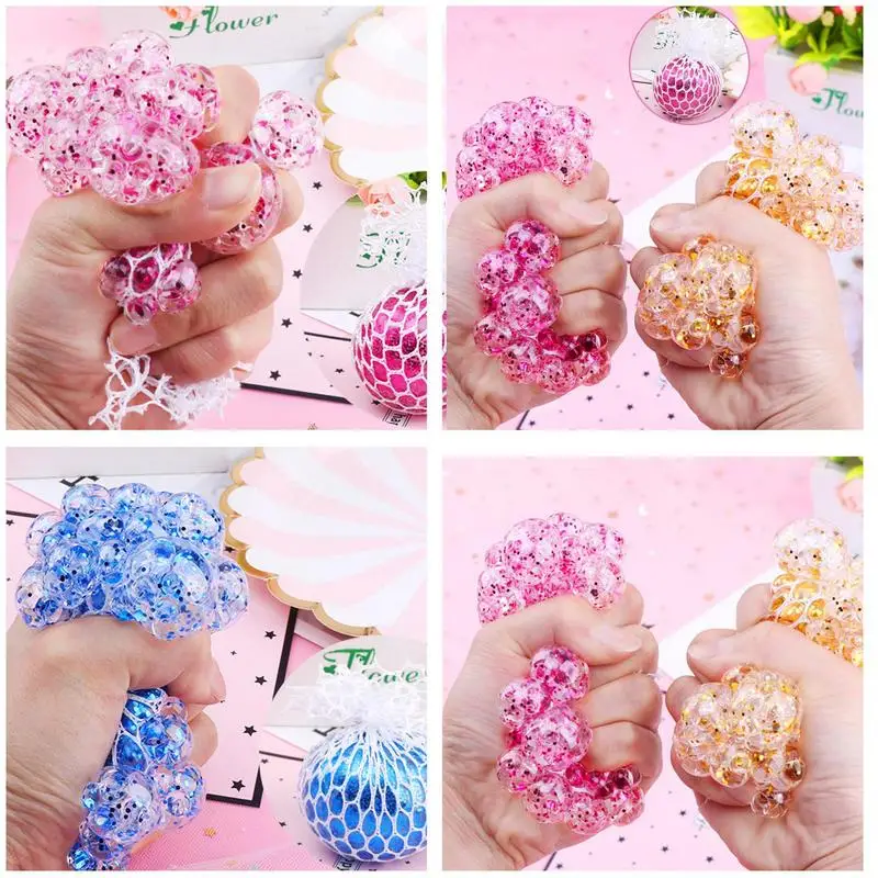 Soft Small Sensory Ball Toy Antistress Stress Relief Fidget Anti-anxiety Pop Out Decompression Squeeze Toys For Kids Adults 4