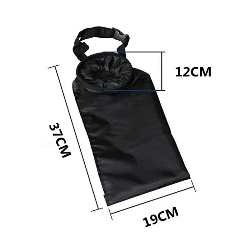 Car Trash Bag Car Seat Back Trash Holder Hang Litter Bag Garbage Storage Rubbish Container Oxford Cloth Car Waste Bins