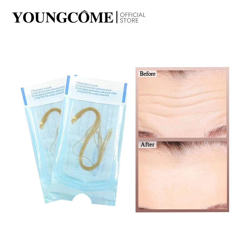 60-120pcs-24K-Gold-Protein-Thread-Firming-Skin-Fading-Fine-Lines ...