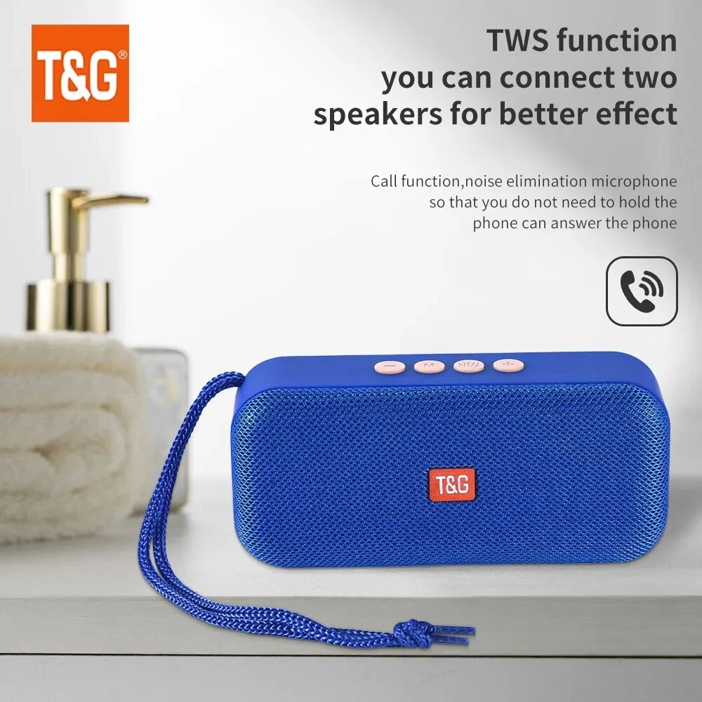 Mini altoparlante Bluetooth portatile wireless, radio FM, cassa audio, piccola USB, per computer, PC, Bluetooth, acustica_voghion.com