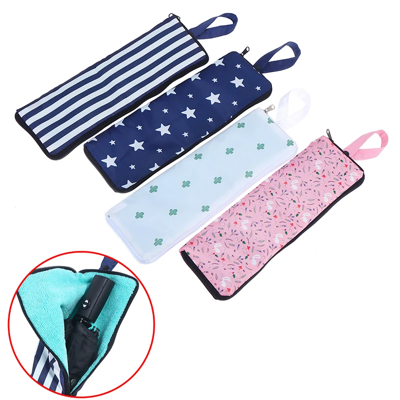 

Waterproof Umbrella Storage Bag Reusable Portable Umbrella Drawstring Storage Cover Travel Bag Organizer Absorbent towel cloth