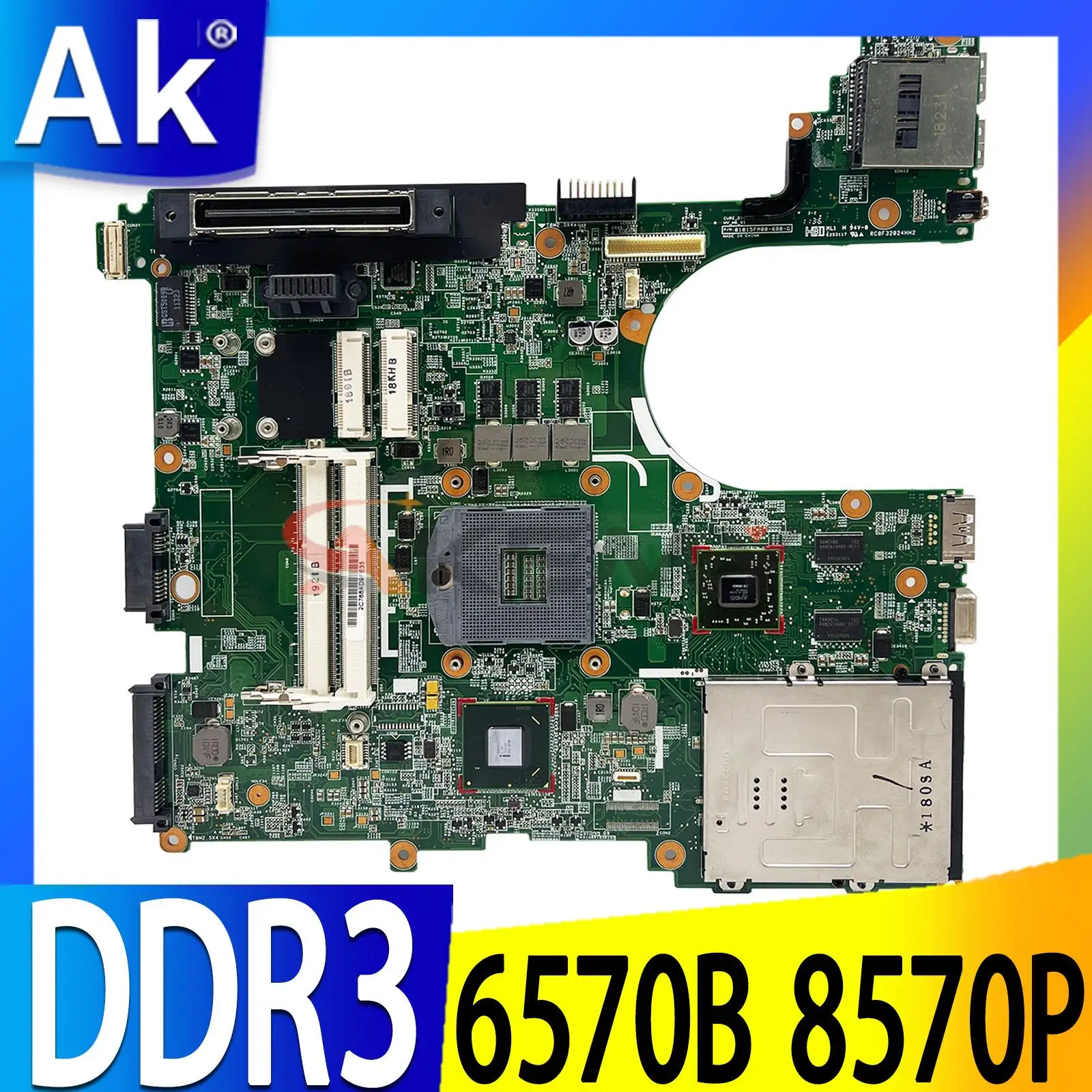 Per Hp Probook 6570B 8570P Scheda Madre Del Computer Portatile Scheda Madre Hm76 Ddr3 6570B 8570P 686971-001 686976-001