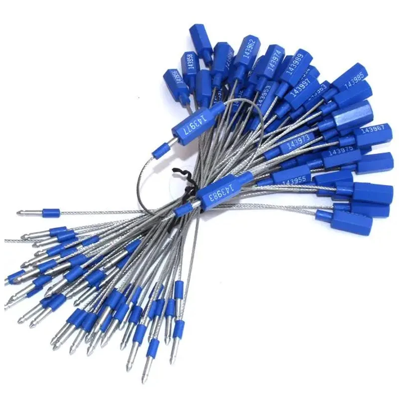 johonneur de cable prise fil au scelles securite blocage conteneur fermeture cable plomb logistique 01