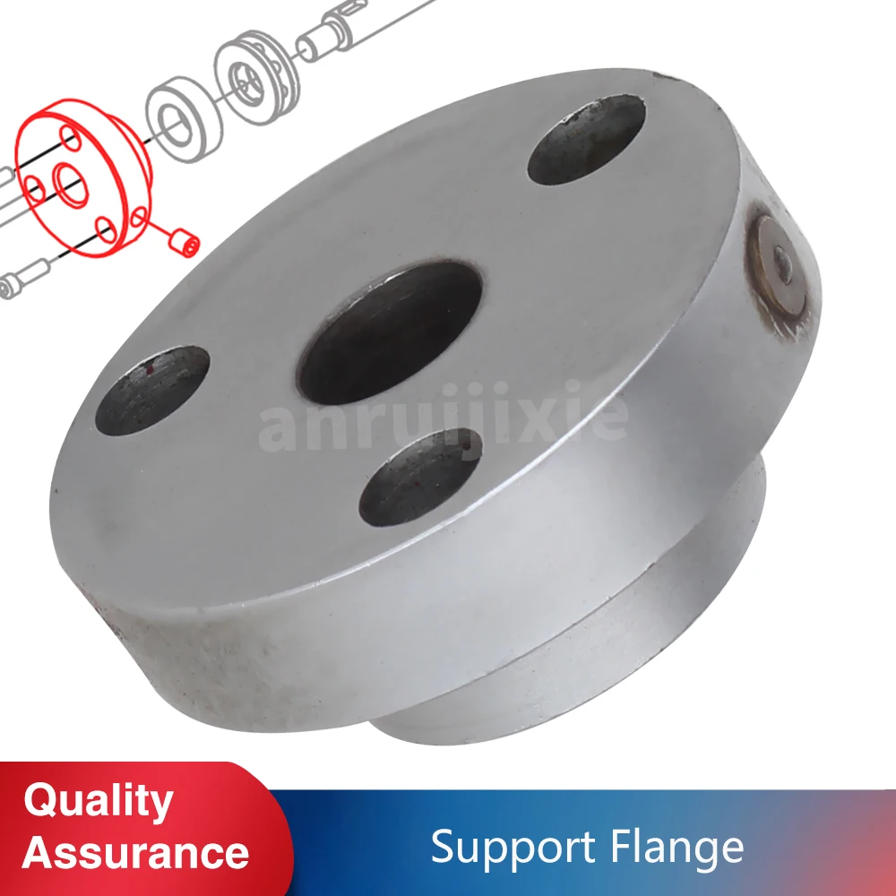 Worm Left Support Flange for SIEG SX3-130&JET JMD-3&BusyBee CX611&Grizzly G0619 shaft tooth right support flange m5 20 nut sieg sx3 111