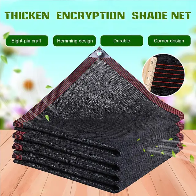 Garden Sun Shade Net Sunshade Képernyő Napellenző Hálófedél Fényvédő 3X2M - Image 6