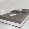 Grey Tencel Lyocell Fitted Sheet Set Fit All Around Elastic Deep Pocket  Softest Cooling Silky Smooth Bedding for Bedroom Decor 1