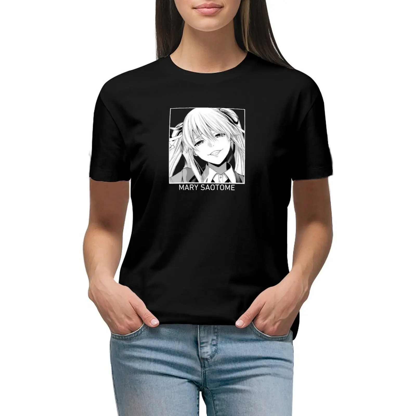 

Mary Saotome Kakegurui T-shirt female Female clothing T-shirt Women
