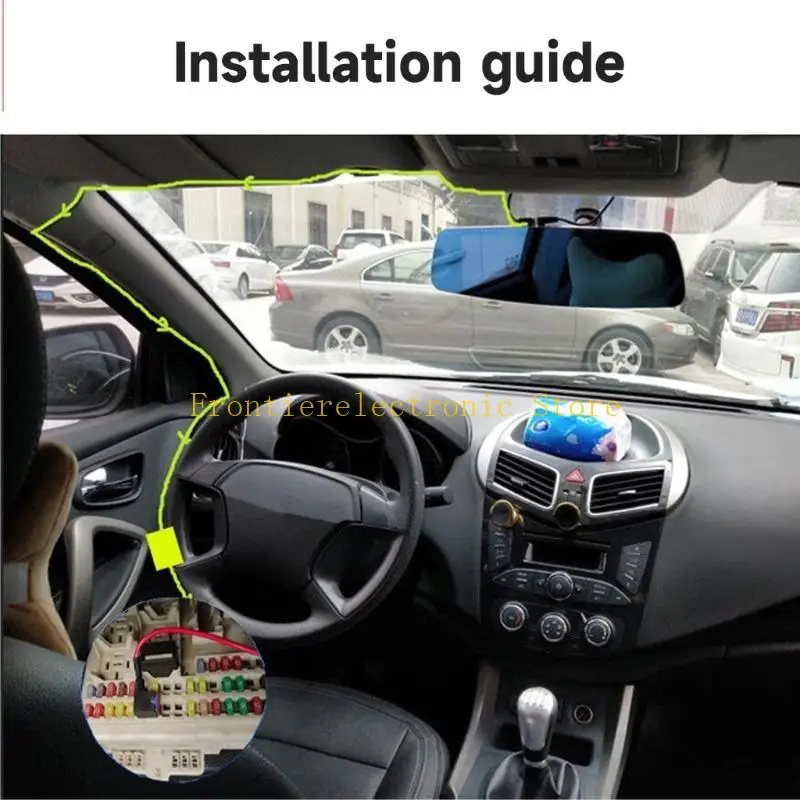 블랙박스 차량용 G8DB 12V 24V 5V 2A 자동 충전 DC-DC 스텝다운 케이블