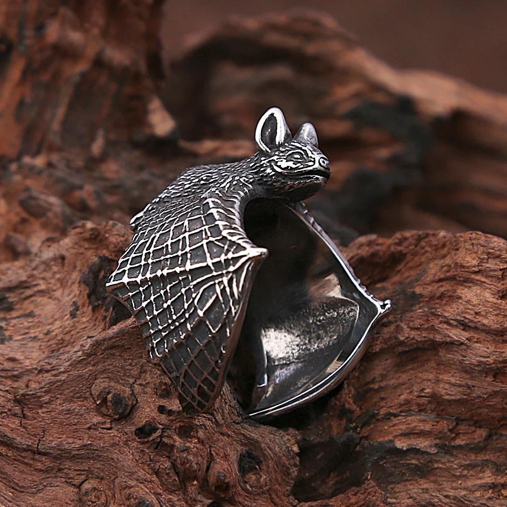スケートボード ZORLAC 90's Bat Logo Ring Silver925 スケートボード ZORLAC 90's Bat Logo Ring Silver925 ZORLAC 90