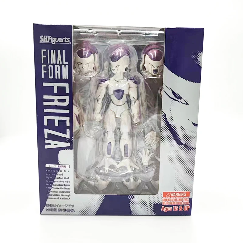 

Bandai SHF Драконий жемчуг Z Фриза Делюкс издание фигурка финальная форма морозильная камера подвижная модель игрушки коллекционные предметы подарок