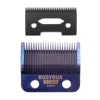 Professional DLC FADE Blade Replacement for 2020C KULILANG VGR V003 Madeshow M10 Hair Clipper Titanium Plated Ceramics Blade 5