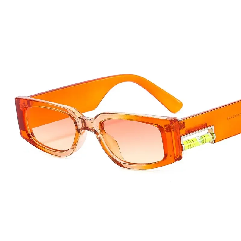 Vintage Rectangle Sunglasses with Leveler Women Men Luxury Designer Eye Wear Retro Driving Sun Glasses Frame Shades UV400 SG117 5