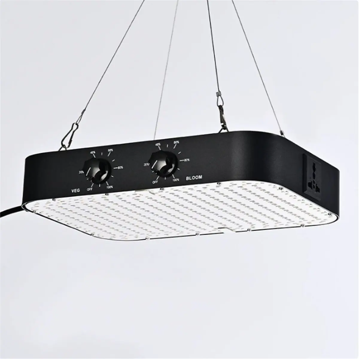 618 메가 세일 120W LED 식물등 이중 디밍 가능 VEG 블룸 듀얼 모드 LED 성장등 식물등 풀 스펙트럼 성장 조명 US 플러그