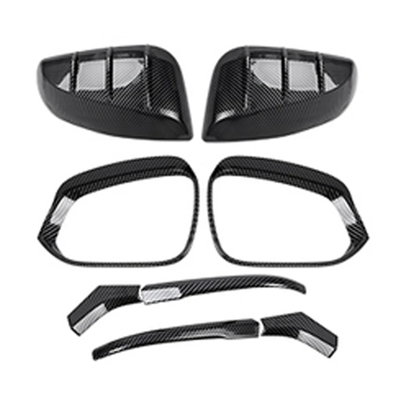 

1Set Rearview Decoration Covers For Toyota Sienna 2021-2023 Side Mirror Rain Eyebrow Cap Rearview Trim