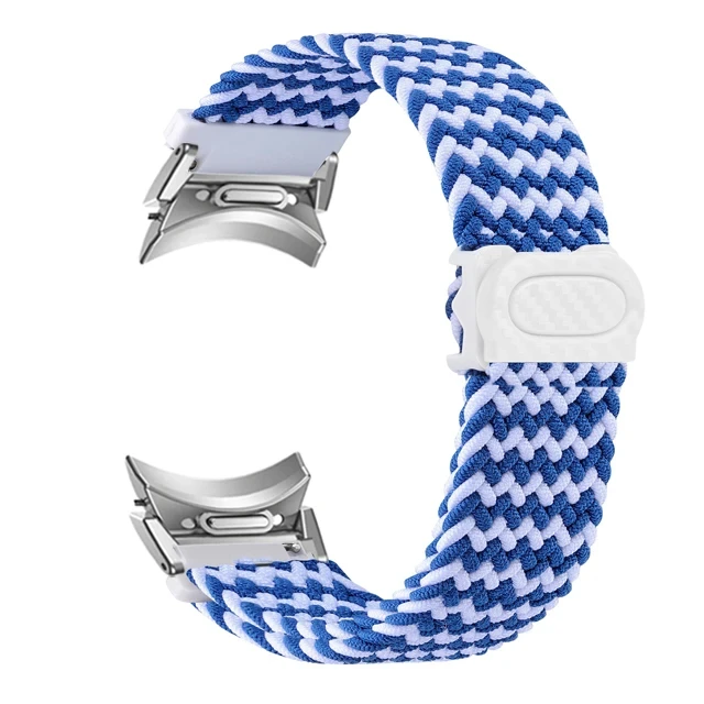 Braided Nylon No-Gap Smartwatch Bracelet Strap