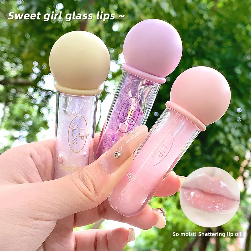 Gogo Bear Pudding Jelly Lip Oil Moisturizes and hydrates fine shine autumn and winter anti-dry cracked lips 5