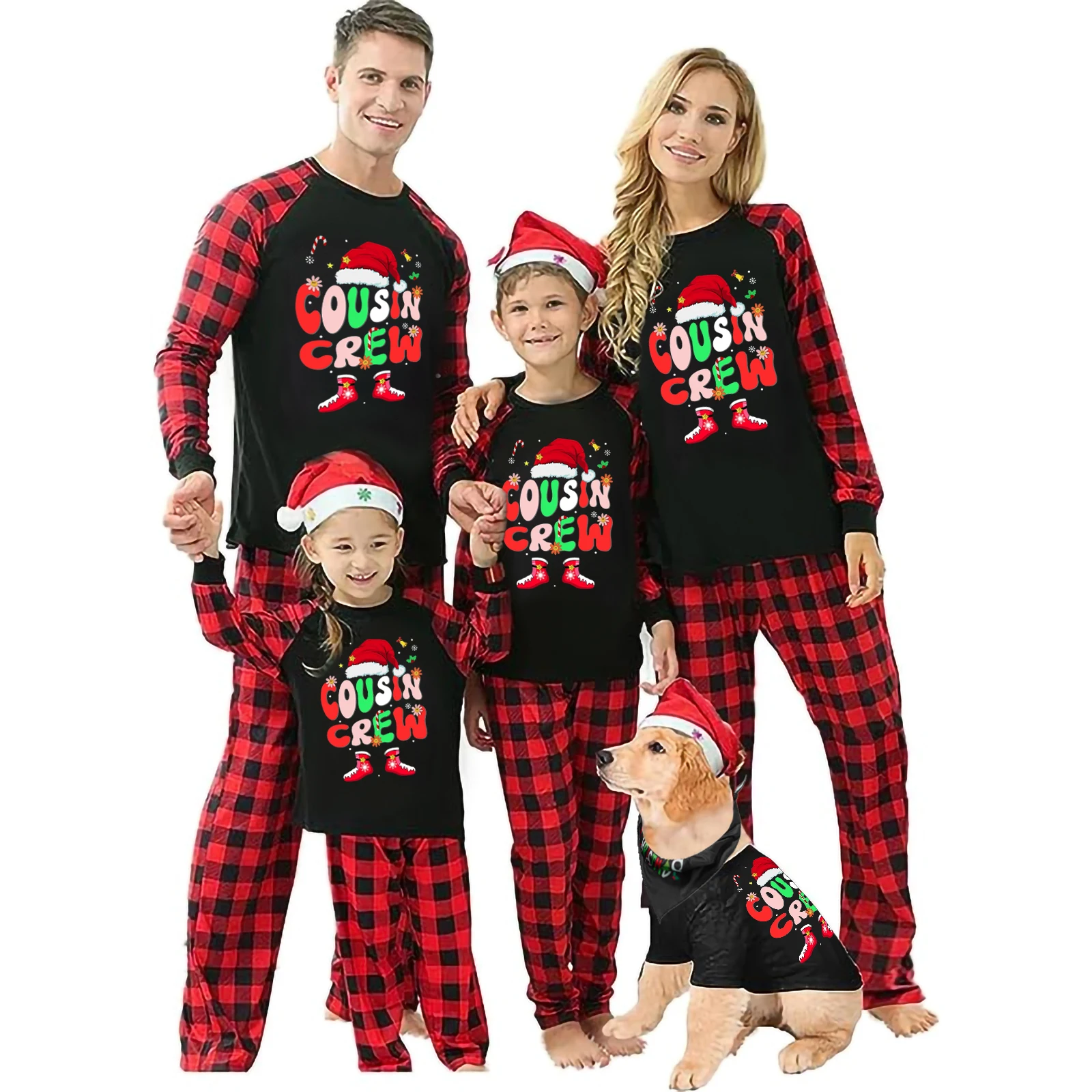 Conjunto De Pijamas Familiares A Juego De Navidad Conjunto De Pijamas Familiares A Juego De Dibujos Animados Para Adultos Ninos Y Bebes 2025 Pijamas Familiares Navidenos