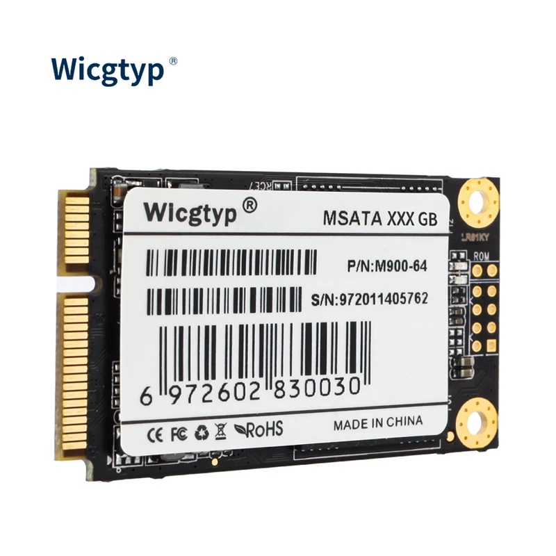 Wicgtyp ssd msata 1 ТБ SATA3 SSD 128 ГБ 256 512 Ssd hdd 16 32 64 Гб жесткий диск Внутренний твердотельный