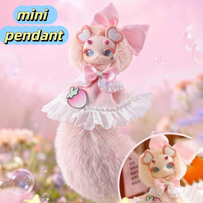 New tutulong Cat Wish Series Vinyl blind box Collectible Toys Cute Bag Pendant Figure Doll Christmas birthday girl Gift genuine