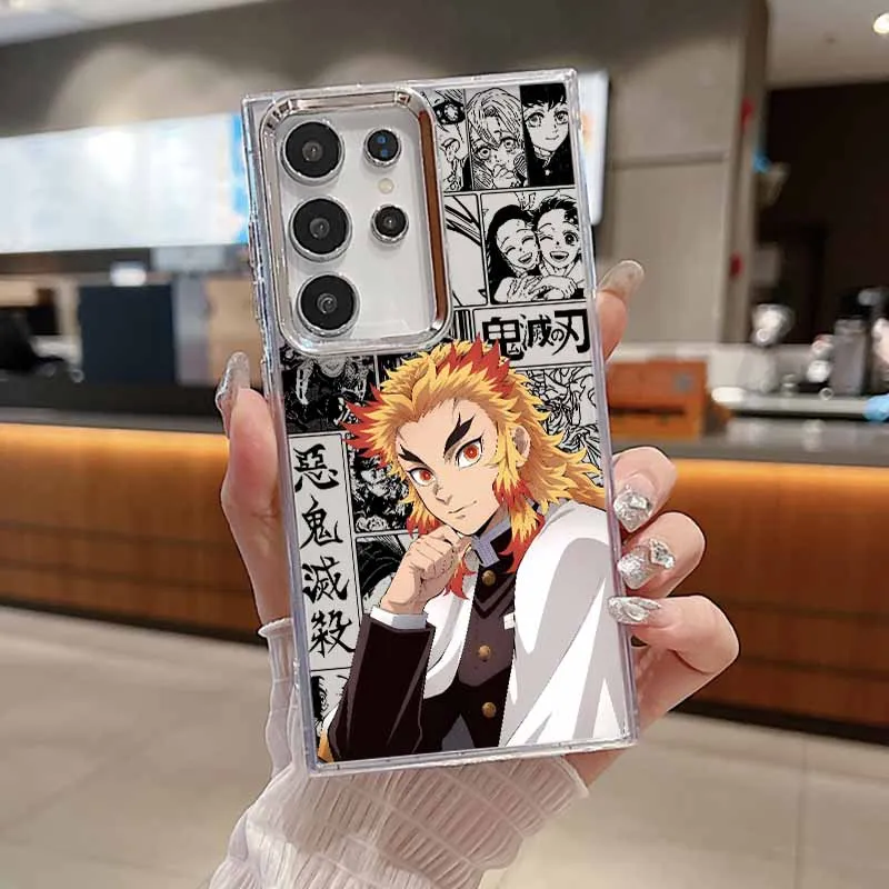 D-emons S-layers Anime Transparent Soft Phone Case