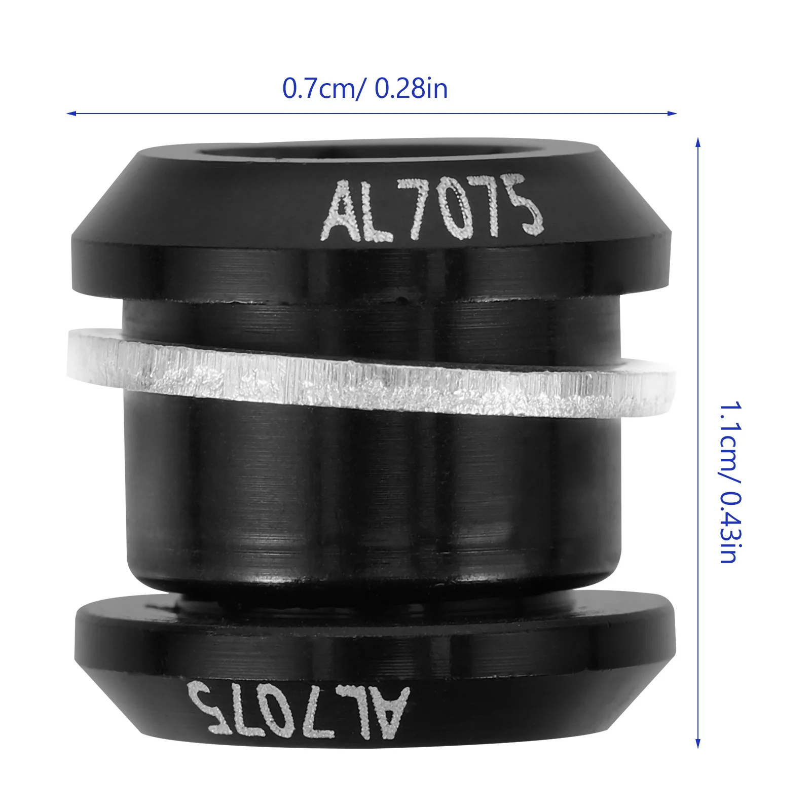 Snare Drum Air Hole Screw Percussion Instrument Supply Accessories Metal Vent for Part Parts Multicolor