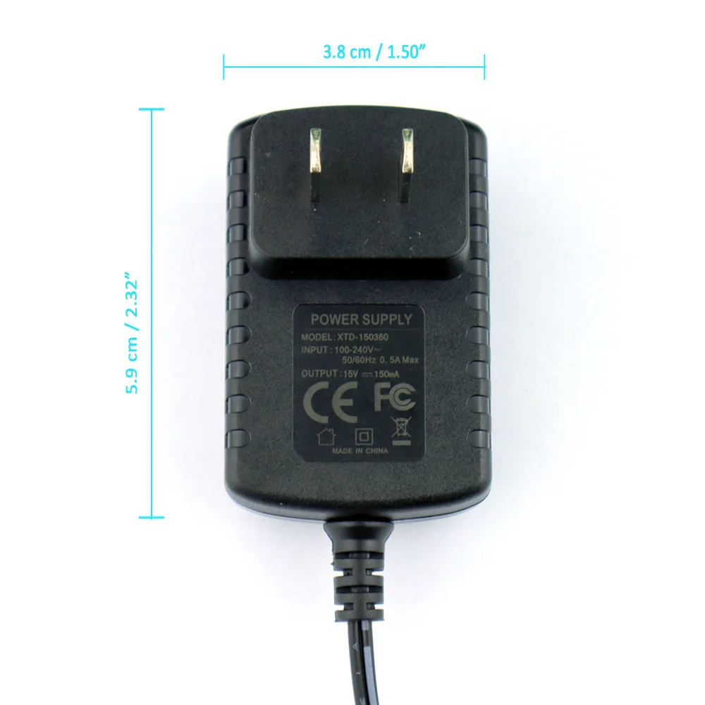  AC Adapter Power Charger for Black & Decker HFVB315J22 Type 1  HFVB320J27 Type 1 HHS315J01 Type 1 HHVI315JO32 Type 1 HHVI315JO42 Type 1  HHVI320JR00 Type 1 HHVI320JR02 Type 1 : Musical Instruments