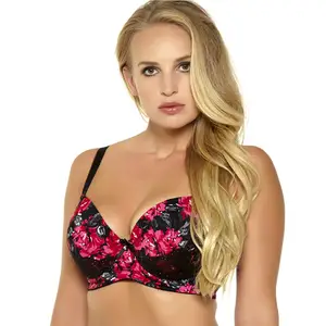 Thin Full Cup Plus Size Bras 52 50 48 46 44 C D DD E Large Cup Bra