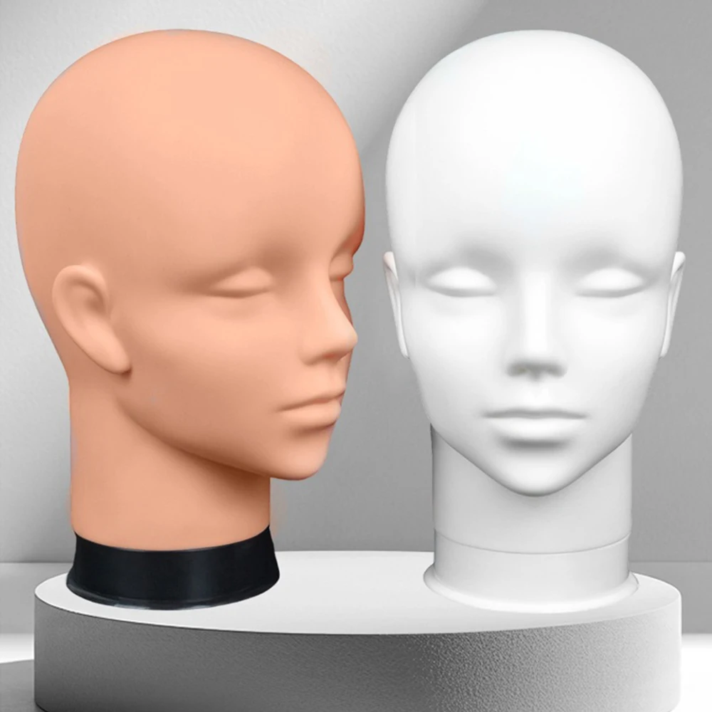 Wig Display and Styling Mannequin Set with Accessories