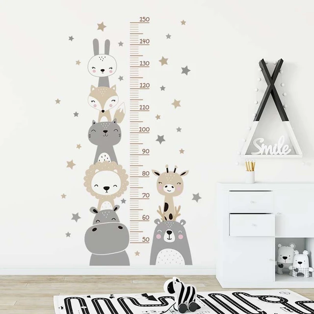 Pegatinas De Pared Con Dibujos Animados De Animales Y Leones Para Bebé,  Calcomanías Artísticas Para Habitación De Niños, Decoración De Vinilo Para  Habitación De Bebé - Adhesivos De Pared - AliExpress