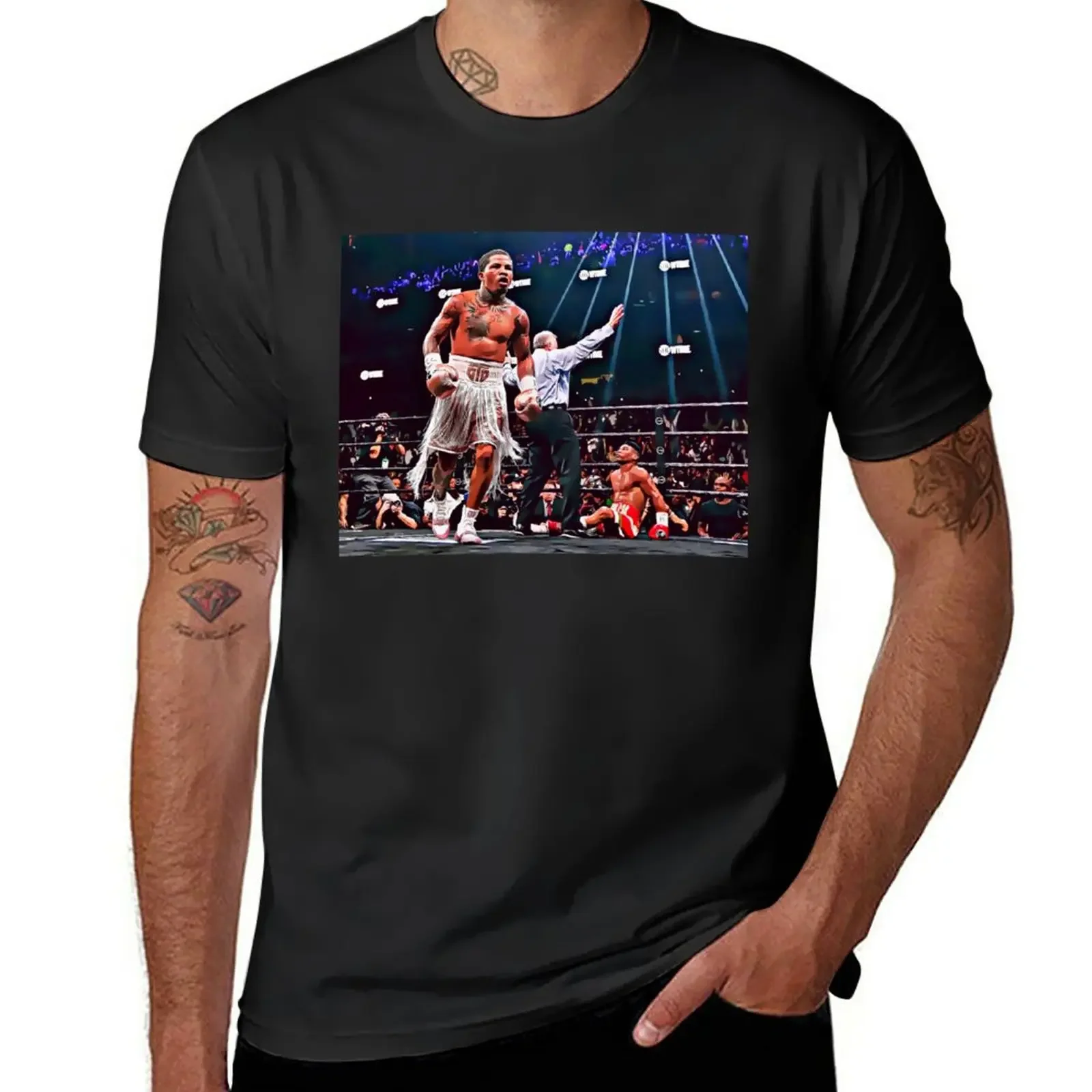 

Gervonta Davis T-Shirt customs summer tops tees heavy weight t shirts for men