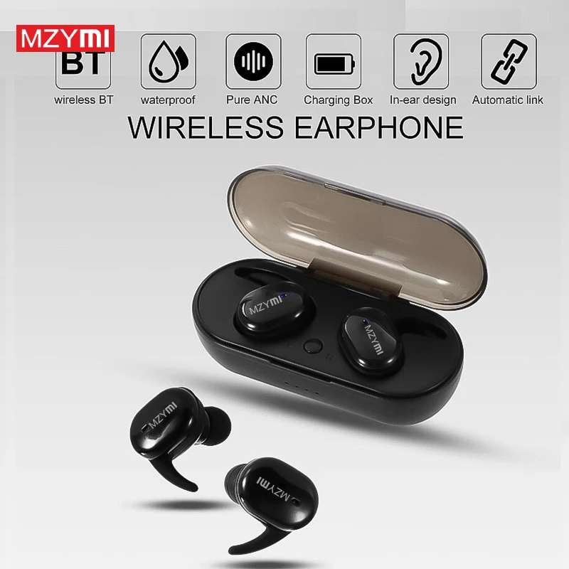 

MZYMI New TWS Y30 TWS4 Wireless Bluetooth 5.0 Headphones Sports Earphone Touch Motion Noise Reduction Earbuds with Mic Headsets