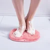 Foot & Back Scrubber Body Shower Brush Reusable Silicone Brush Foot Wash Mat Multifunction Sucker Wall Mat Foot Bathing Tool 5