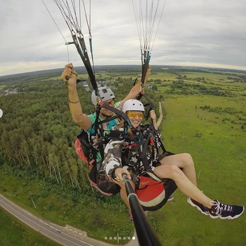 AFAITH Selfie Stick para GoPro Hero 11 10 9 8 7 6 5 4 Mini Max Session,  Insta360, DJI OSMO Cámara de acción, aleación de aluminio GoPro Selfie  Stick