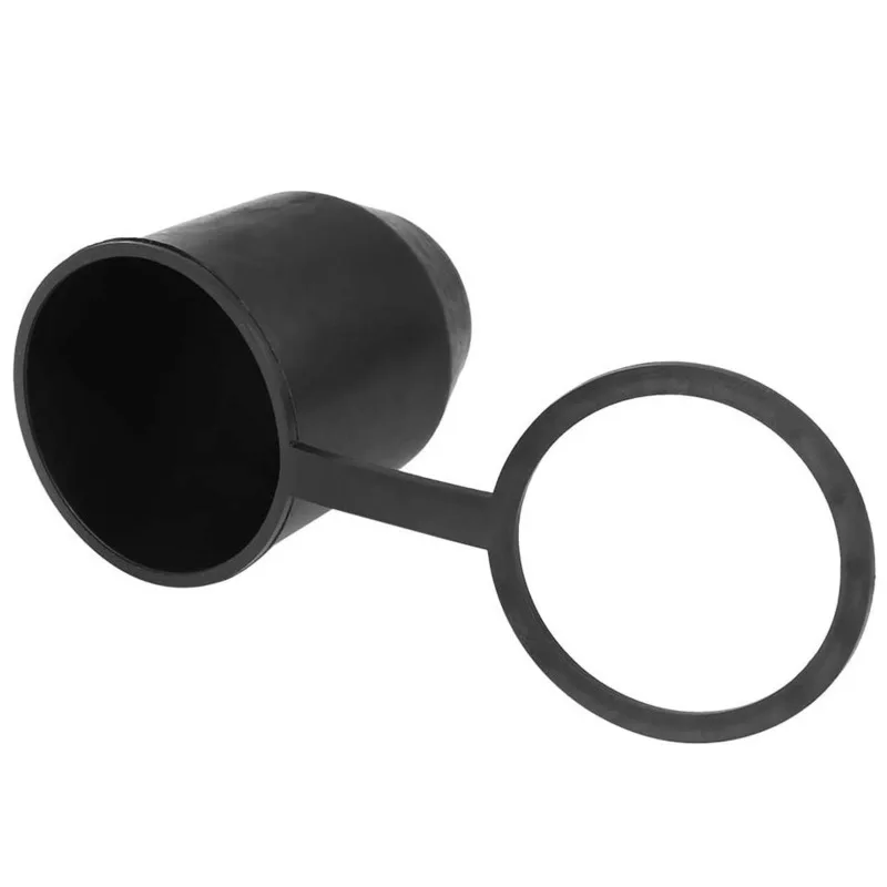 Tow Bar Ball Cover Universal 50mm Tow Bar Cover Cap With Hook Ball Shape Towing Hitch Tow Ball Cover Waterproof Trailer Protection Car Accessories