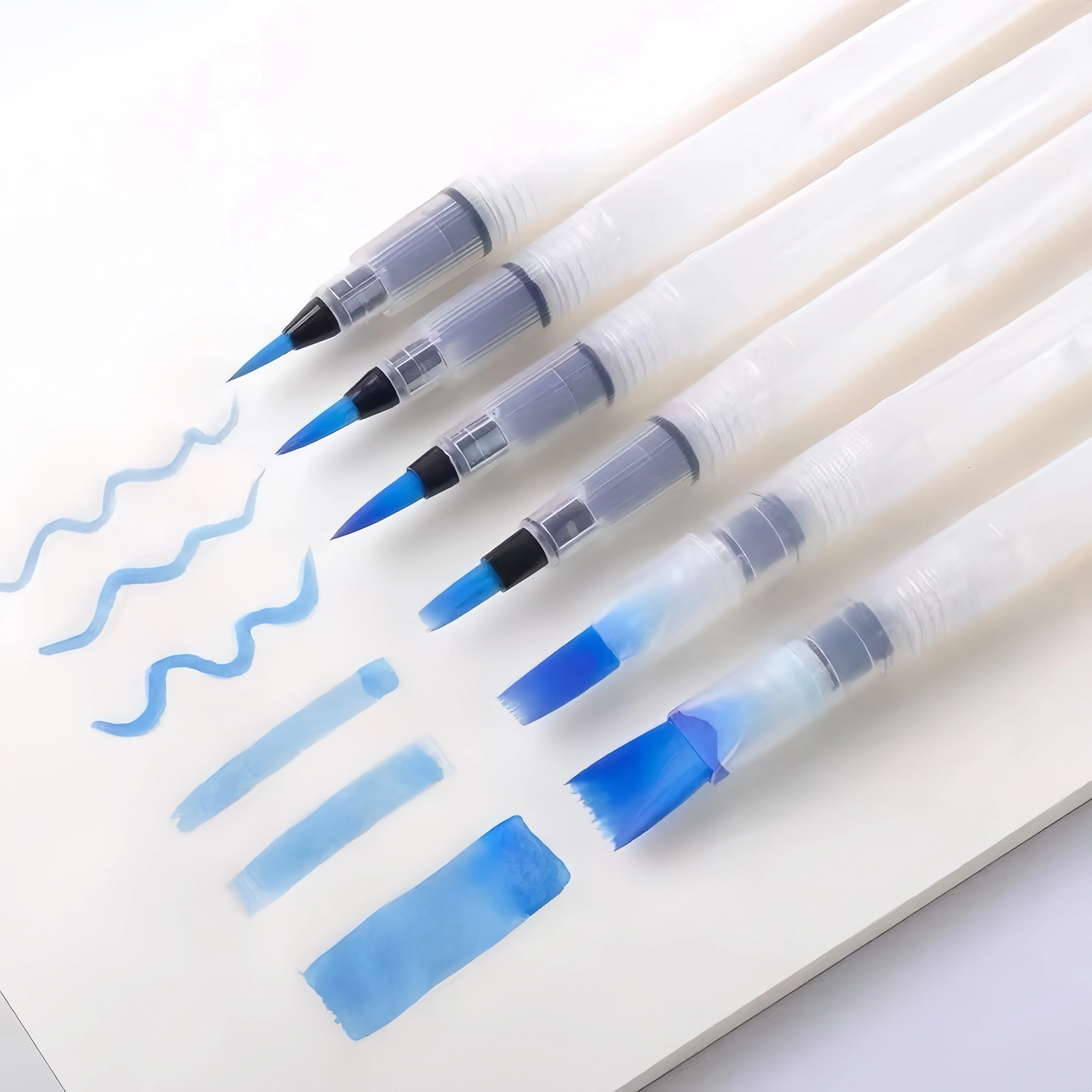 Nylon wool fountain pen water storage brush water-soluble color lead solid watercolor brush