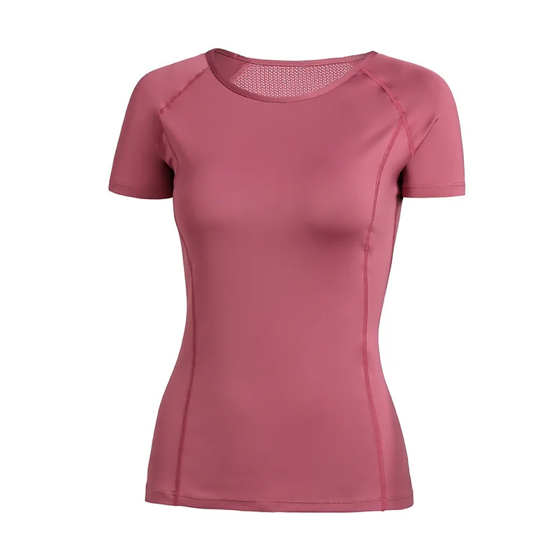 Abbigliamento sportivo da donna per fitness, corsa, jogging, senza cuciture, manica lunga, palestra, donna, camicia sportiva, yoga, top da allenamento femminile - immagine 2