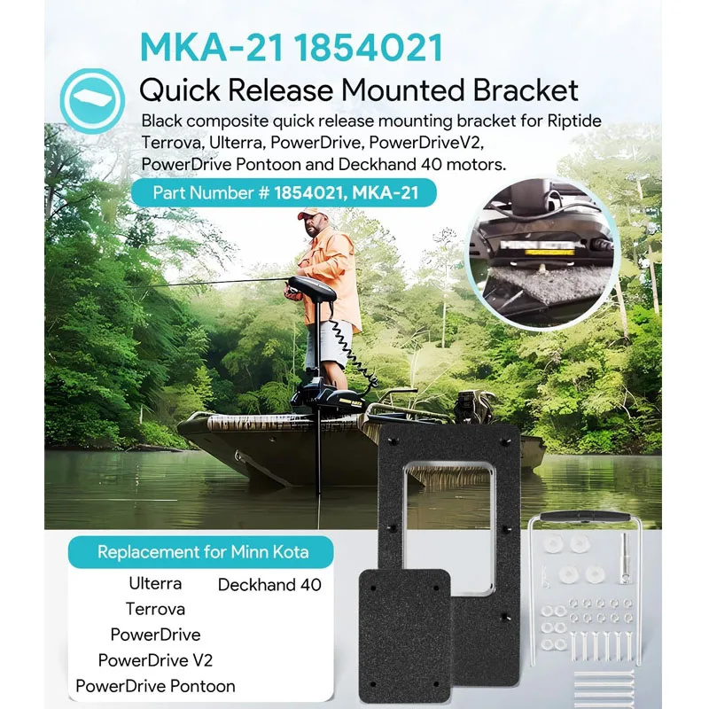 Purchase Minn Kota 1854013 Aluminum Quick Release Bracket In Renton - Foto 6