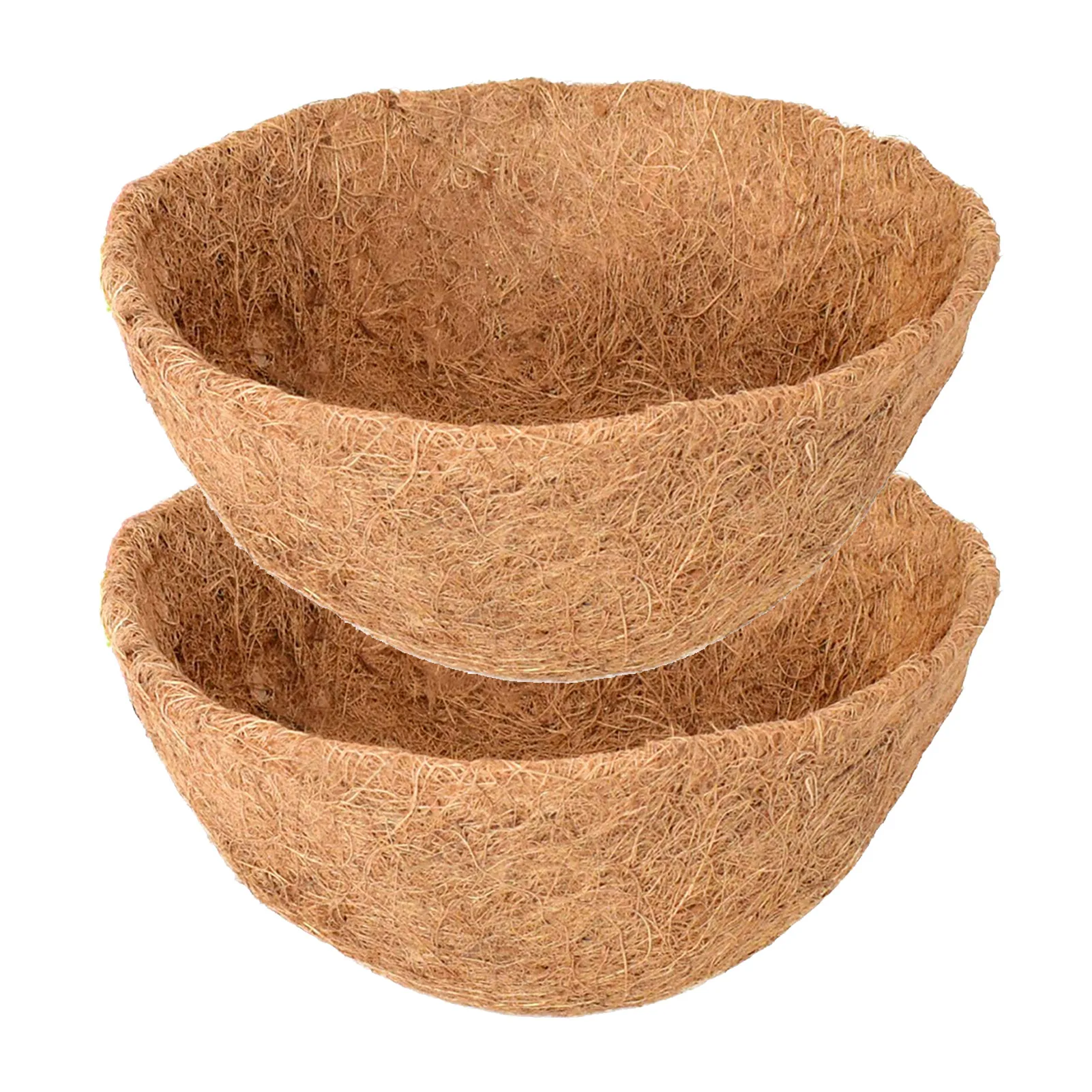 

10 12 14 Inch Coco Fiber Liners For Planters Round Coconut Fiber Liner For Garden Flower Pot Coco Liner For Planters Replacement