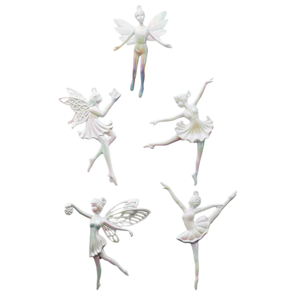 

Angels Pendant Christmas Tree Girl Shape Ornaments Xmas Tree Hanging Crafts angel fairy pendant, ballet girl pendant
