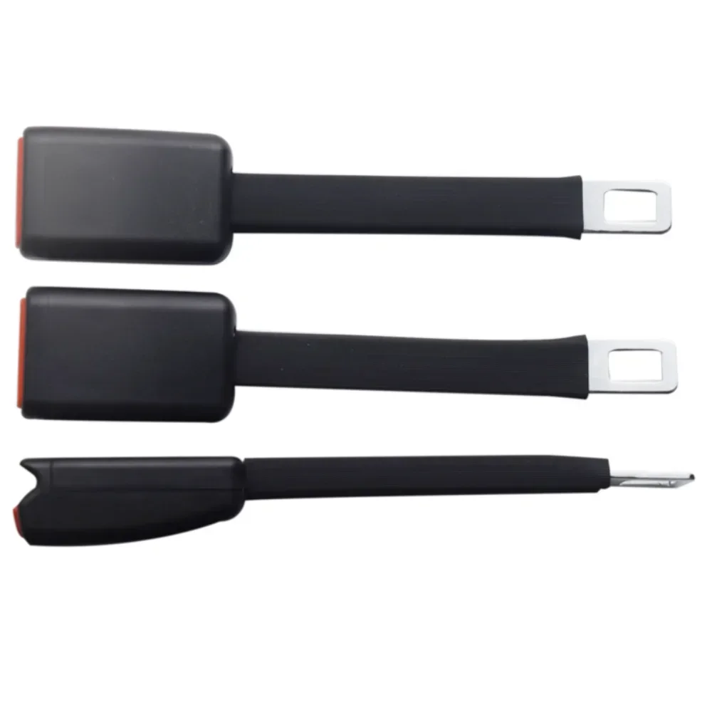 25CM high elasticity auto accessories safety supplies adjustable car seat belt extender buckle for 21mm locking tab durable
