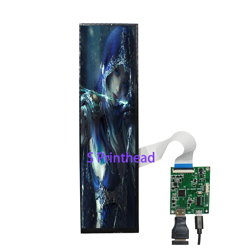 

New 8.8" inch 1920X480 Brightness 600nit HSD088IPW1-A00 LCD Screen Display with HDMI To Mipi 40 Pins LCD Controller Board Driver