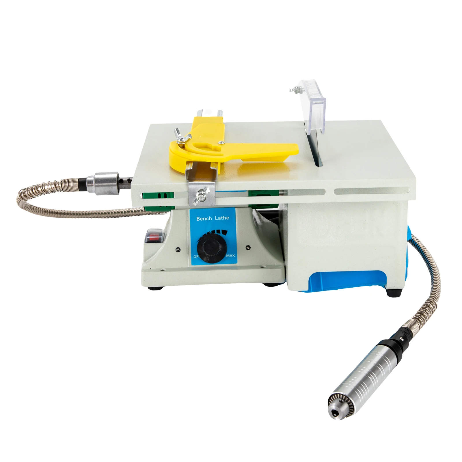 750 W Mini-Tischkreissäge, Schmuckherstellung, Polierer mit flexiblem Schaft, multifunktionaler Tischschleifer, Schleifmaschine, Poliermaschine, Holzbearbeitungswerkzeug – Detail 11