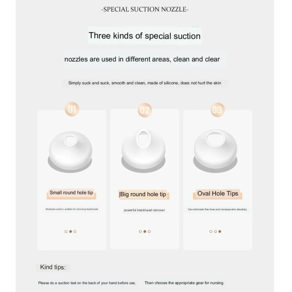 Visual Electric Blackhead Remover Acne Remover Magnifying Glass Facial Blackhead Removal Instrument Portable Pore Cleanser