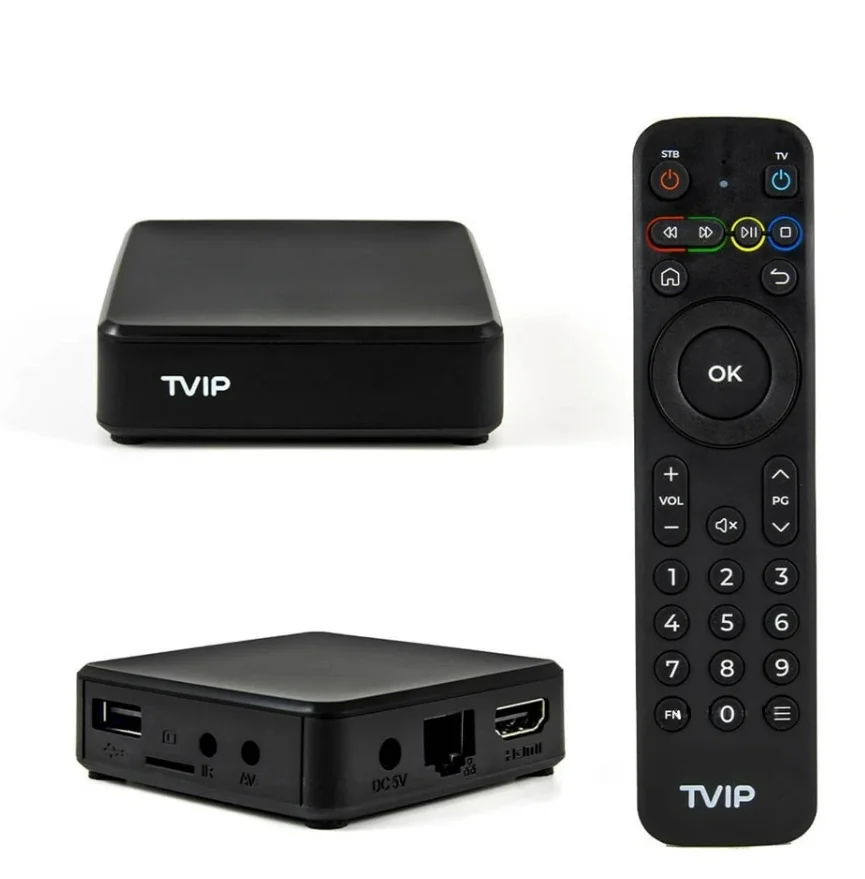 Linux tv Box Amlogic S905W 1GB/8GB Quad Core TV Box TVIP S-Box V.710 4K Media player smart set top tv box TVIP 710