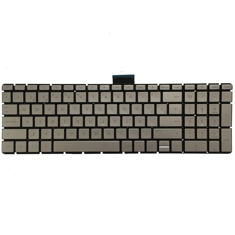 Teclado dos Eua Espanhol Latino Reino Unido para hp 15-br 15-bs 15-bu 15-bw 15-ac 15-ay 15-ef 17-bs 250 255 256 g6 Ap2040001c1 Tpn-c129 C130 Novo - Imagem 6