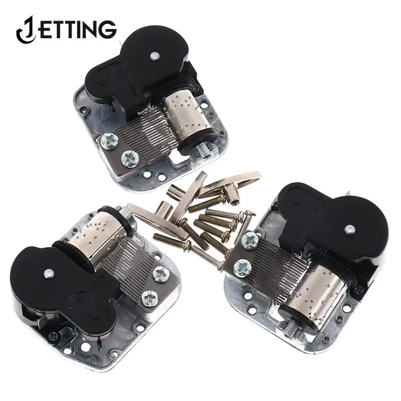 Music Box Carousel Music Box 1Pcs Screws Key Mechanical Diy Windup Music Box Musical Movement Home Decor Mechanical Clockwork