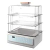 Electric Steamer Multi-functional Household Three-layer Multi-layer Steamed Stew Pot Large Capacity Steamer 1