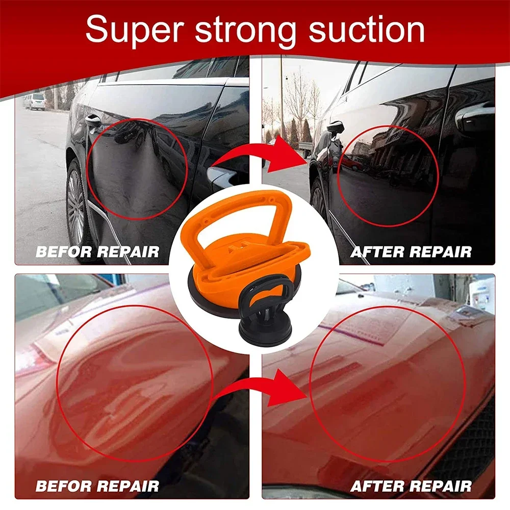 2 in 1 Car Repair Tool Body Repair Puller Big/Small Suction Cup Remove Dents Puller Portable for Dent Glass Suction Removal car dent repair tool