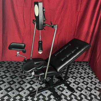 New Sex Machine Chair SM Sex Furniture Aid Stool Position Prop Erotic Toys for Couples Adult Games Paly with 2*120W Sex Machine 2